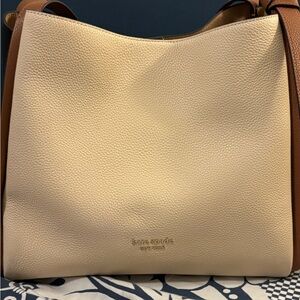 Kate Spade Tan and Brown Shoulder Bag